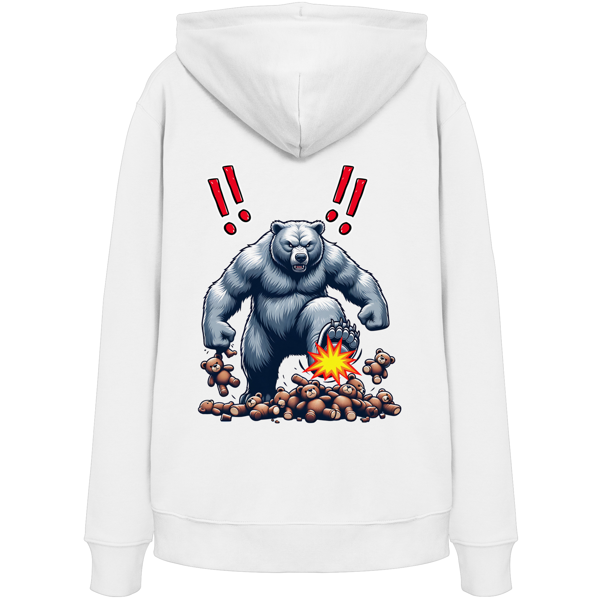 Teddy Terror - Organic Hoodie