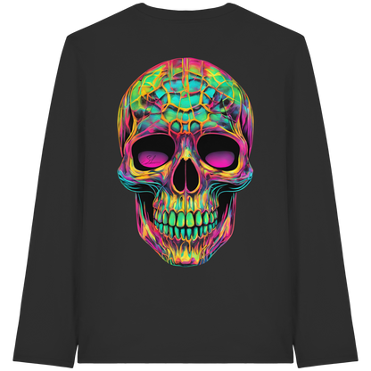 Psychedelic Skull - Organic Longsleeve