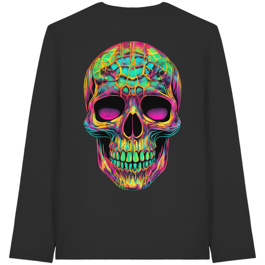 Psychedelic Skull - Organic Longsleeve