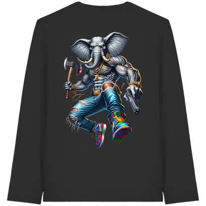 Street King Elefant - Organic Longsleeve