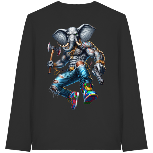 Street King Elefant - Organic Longsleeve