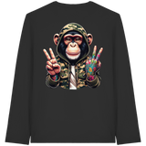 Jungle Ink Monkey - Organic Longsleeve