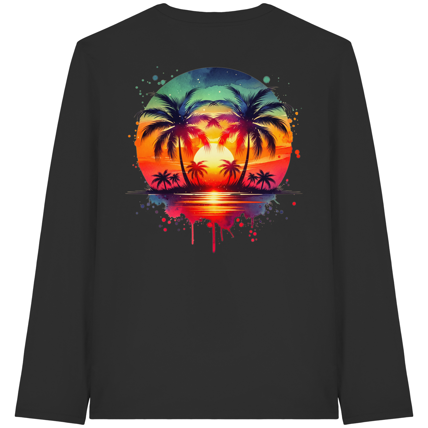 Tropical Sunset - Organic Longsleeve