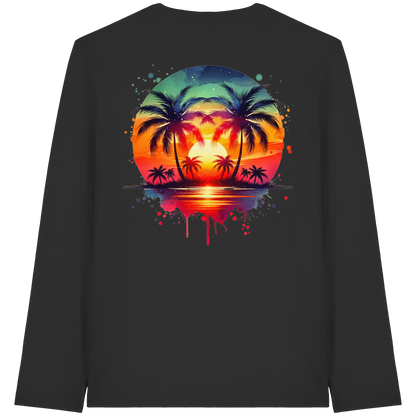Tropical Sunset - Organic Longsleeve