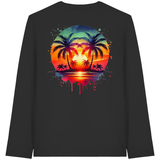 Tropical Sunset - Organic Longsleeve