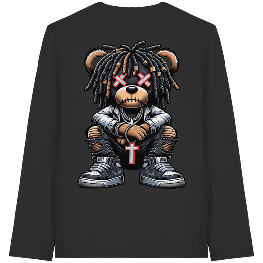 Bad Ass Teddy - Organic Longsleeve