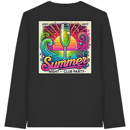 Summer Party Vibes - Organic Longsleeve