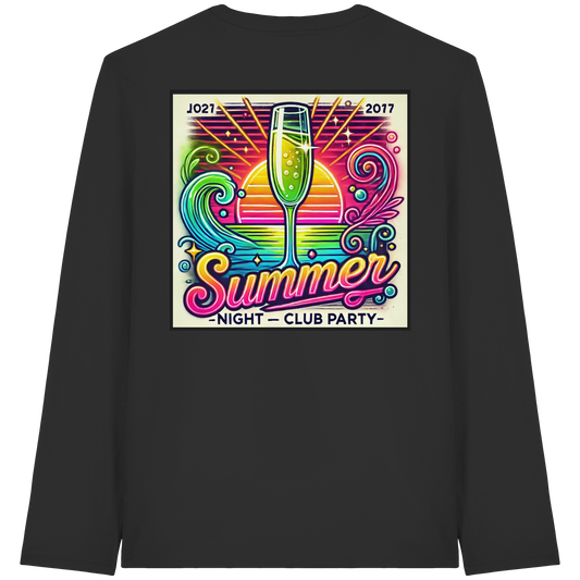 Summer Party Vibes - Organic Longsleeve