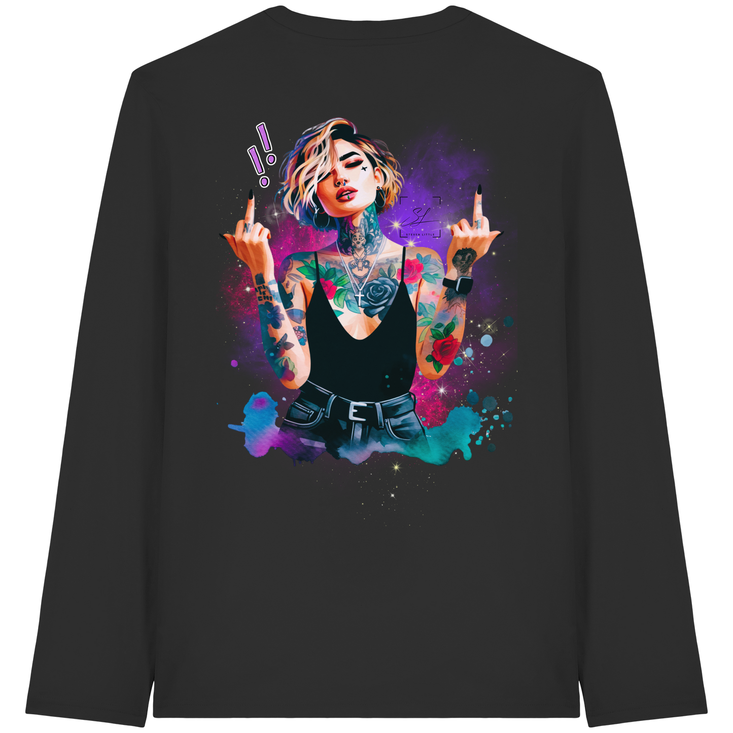 Rebel Rose - Organic Longsleeve