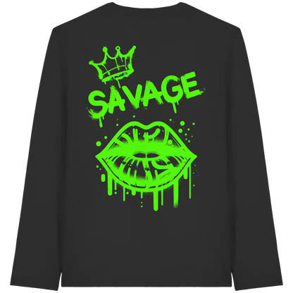 Kiss of Attitude - Organic Longsleeve