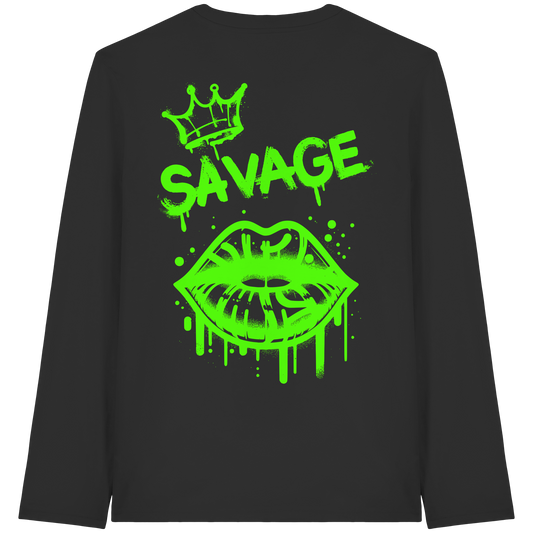 Kiss of Attitude - Organic Longsleeve
