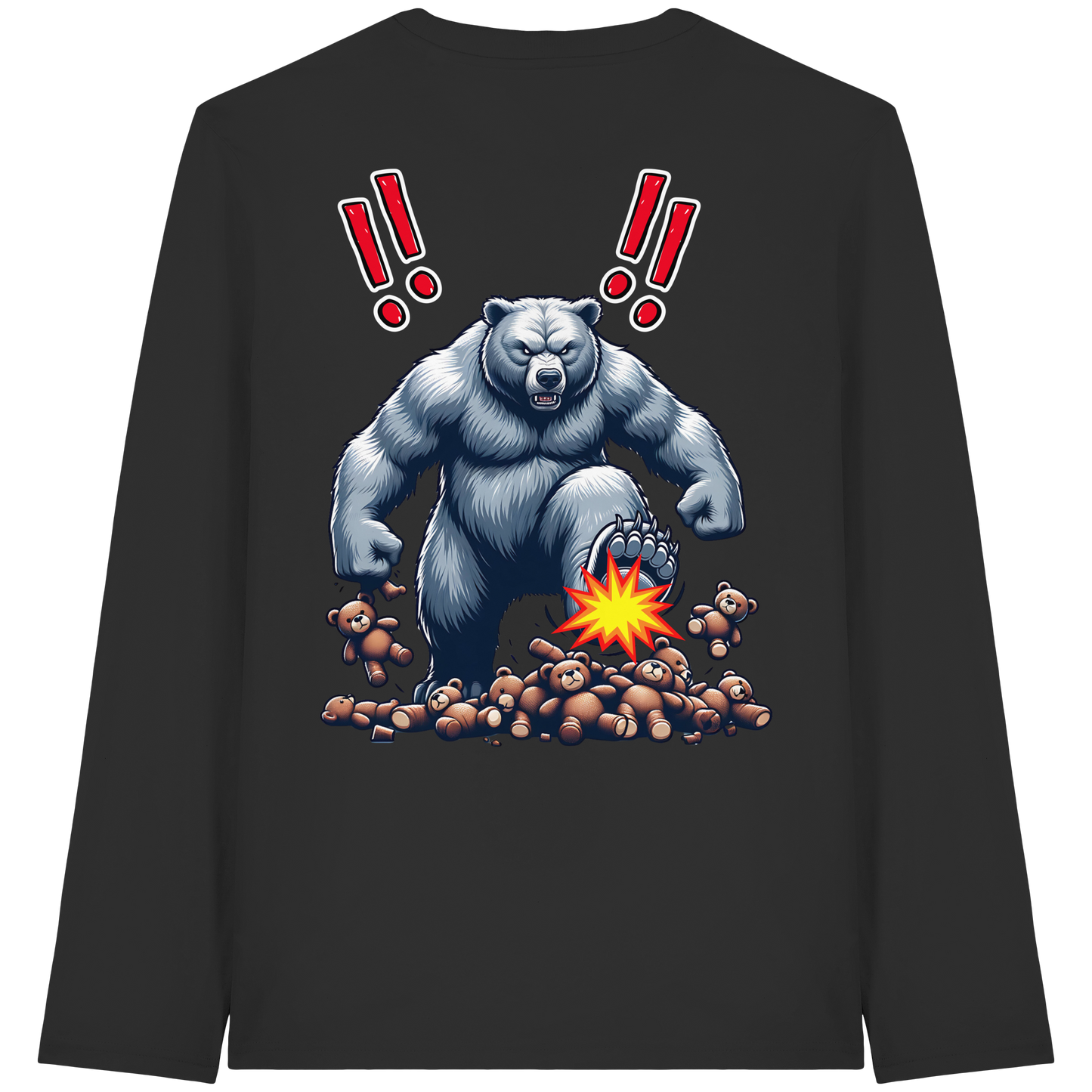 Teddy Terror - Organic Longsleeve