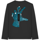 Statement Hand - T-shirt à manches longues bio