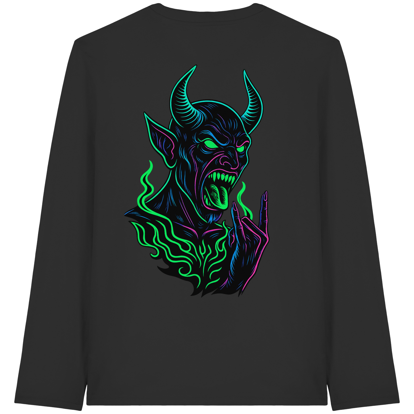 Neon Hellfire - Organic Longsleeve
