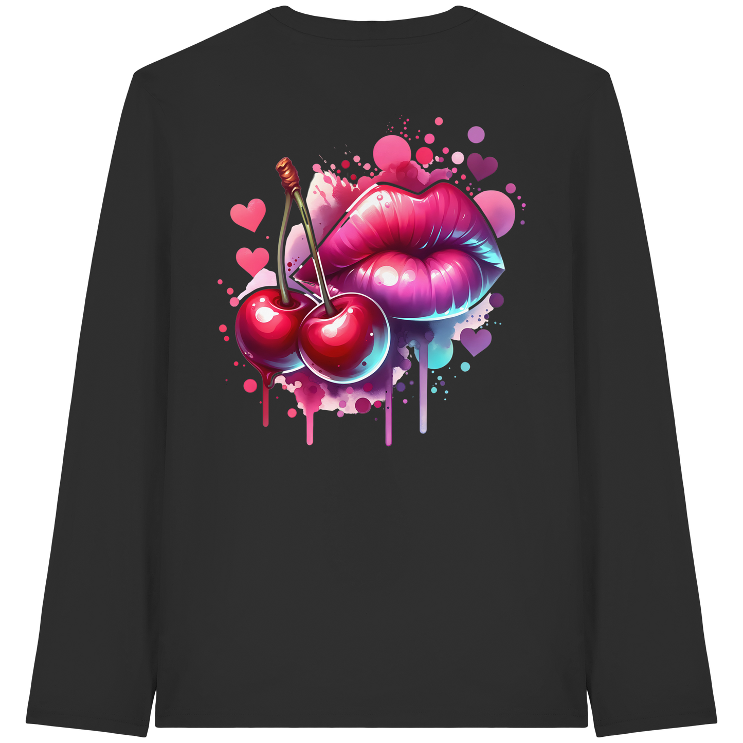 Cherry Kisses - Organic Longsleeve