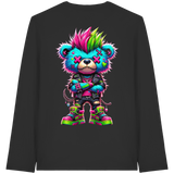 Punk Neon Teddy - Organic Longsleeve