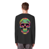 Psychedelic Skull - Organic Longsleeve
