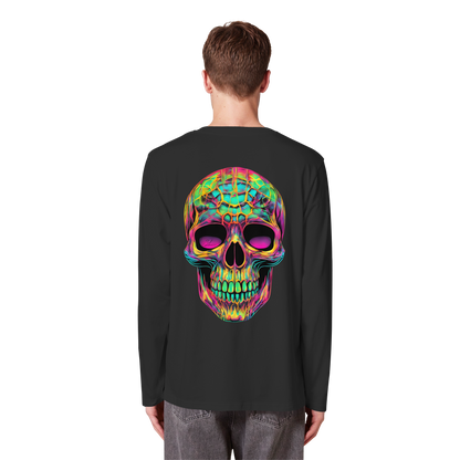 Psychedelic Skull - Organic Longsleeve