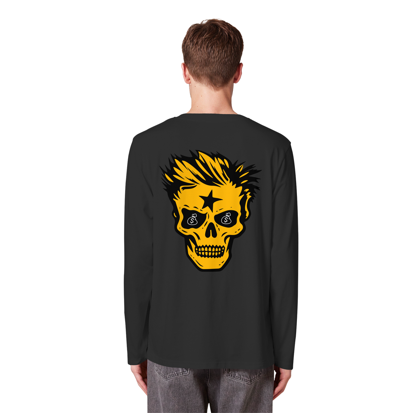 Golden Skull - Organic Longsleeve