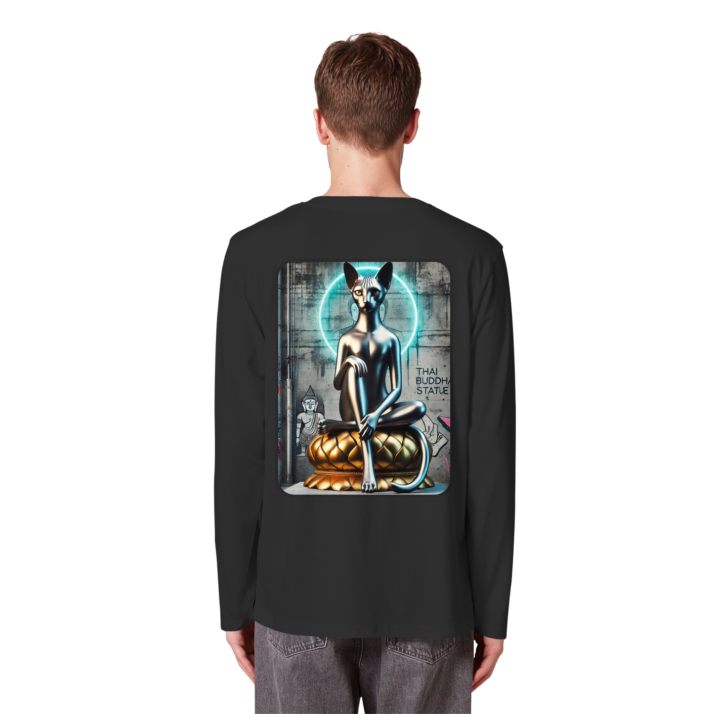 Mystic Cat - Organic Longsleeve