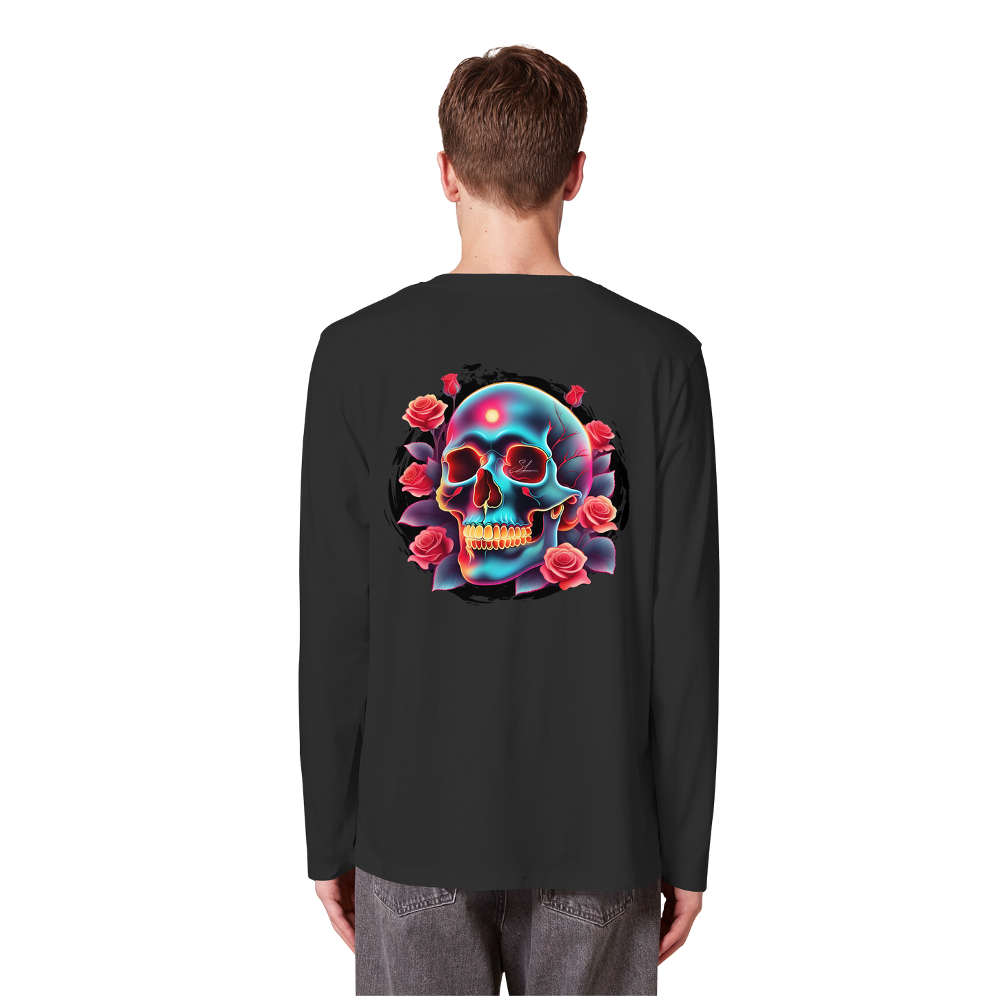 Glow Skull - Organic Longsleeve