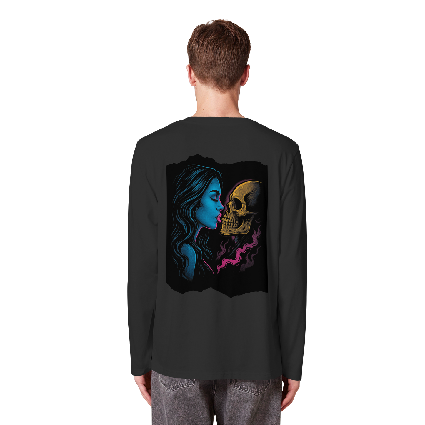 Kissing Skull - Organic Longsleeve