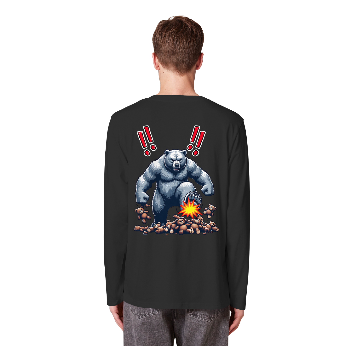 Teddy Terror - Organic Longsleeve