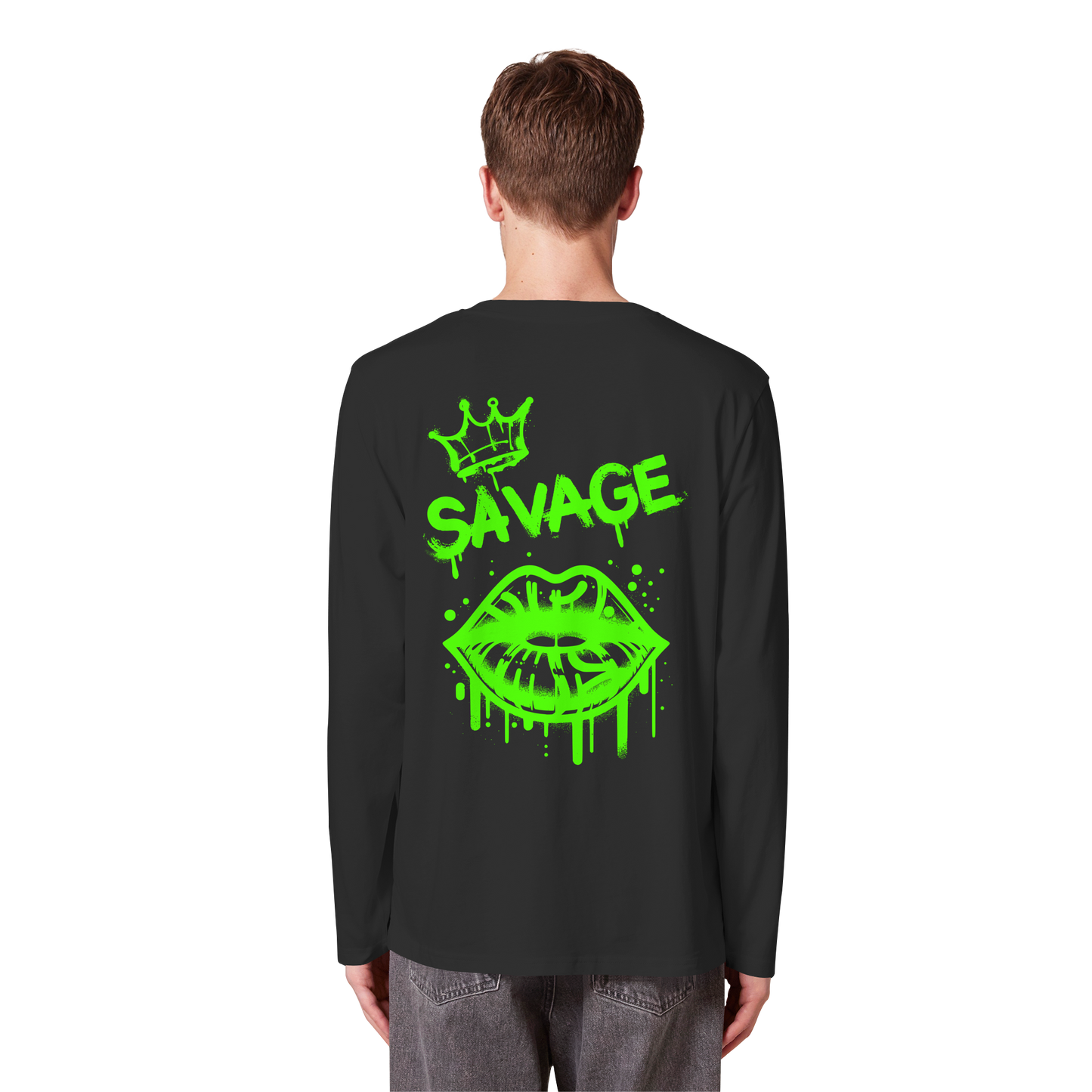Kiss of Attitude - Organic Longsleeve