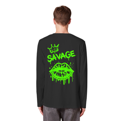 Kiss of Attitude - Organic Longsleeve