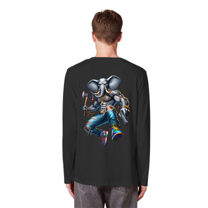 Elephant Warrior - Organic Longsleeve