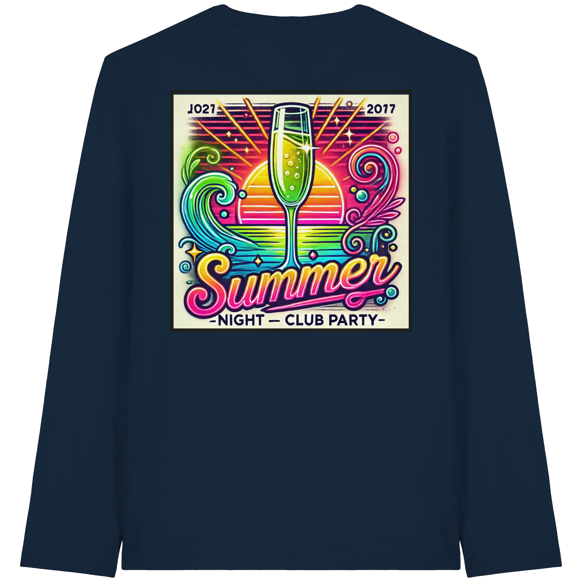 Summer Party Vibes - Organic Longsleeve