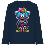 Punk Neon Teddy - Organic Longsleeve