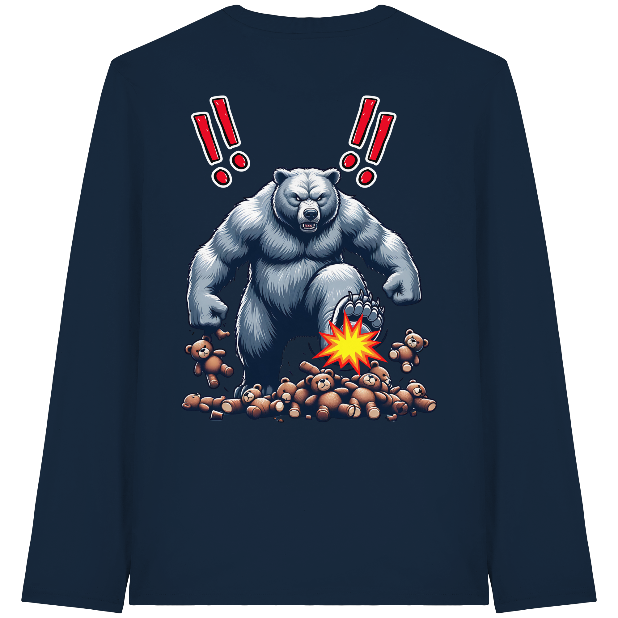Teddy Terror - Organic Longsleeve