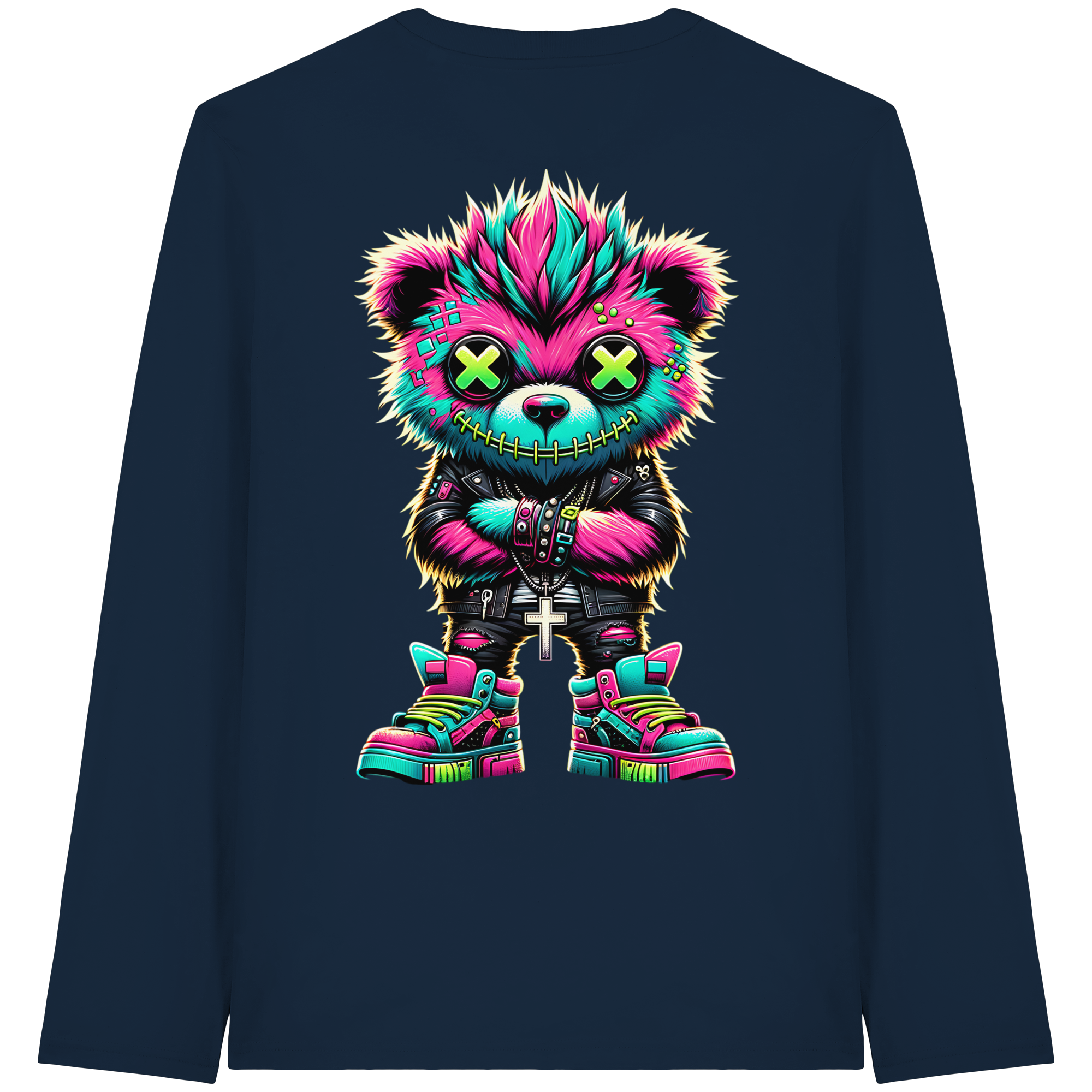 Street Style Beast - T-shirt bio à manches longues