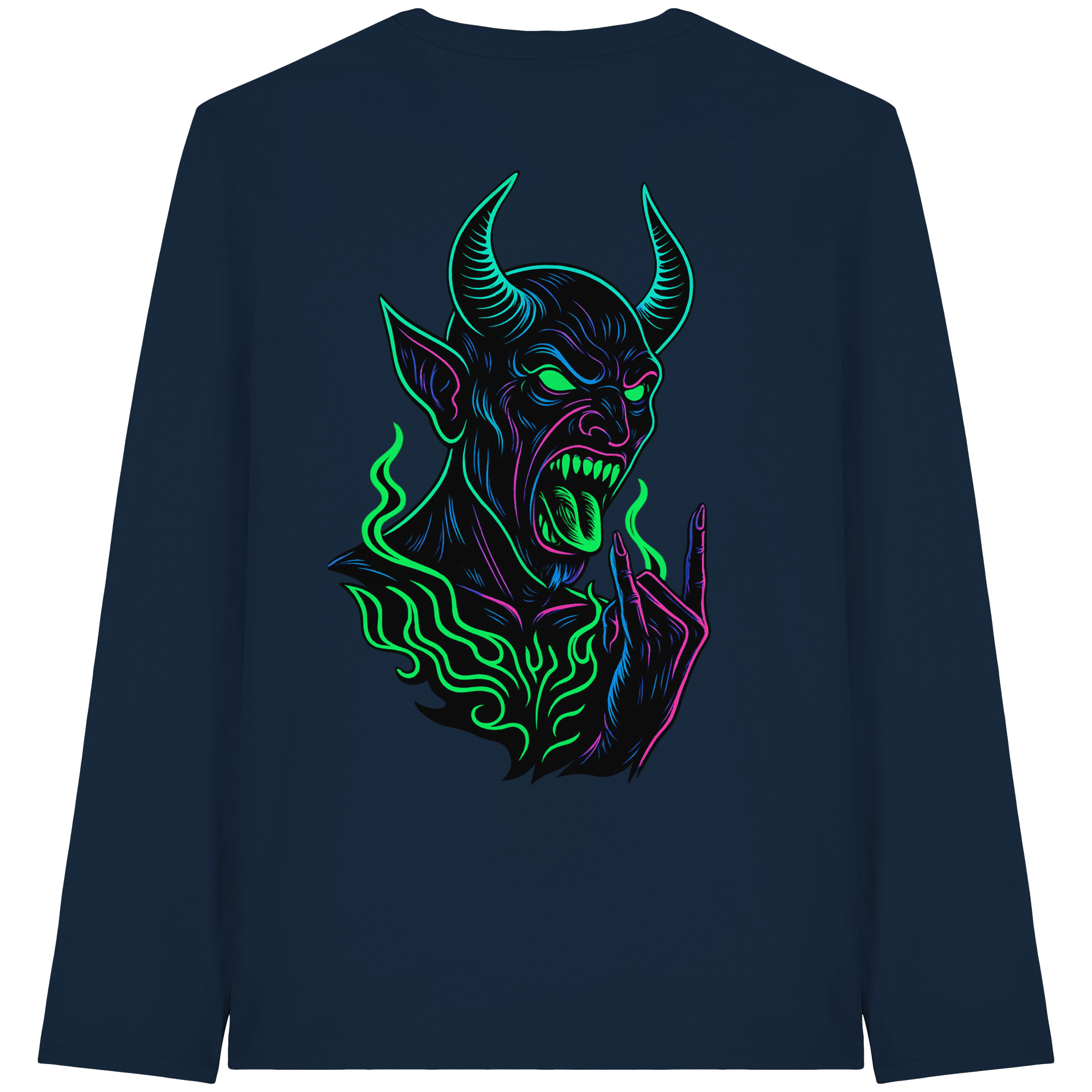 Neon Hellfire - Organic Longsleeve