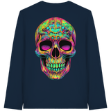 Psychedelic Skull - Organic Longsleeve