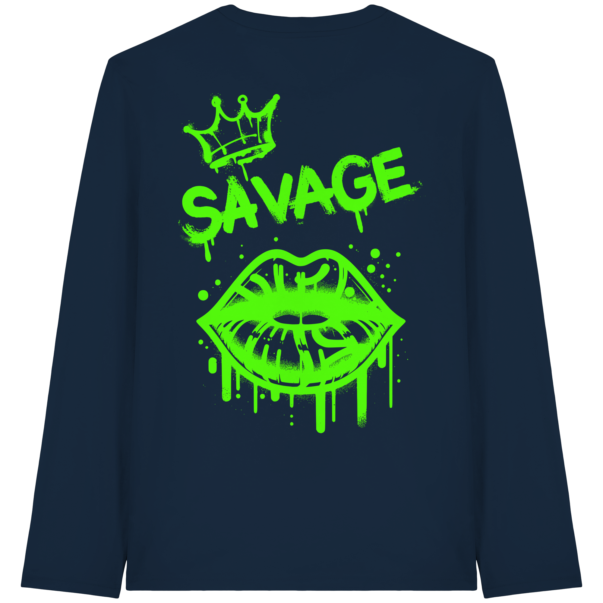 Kiss of Attitude - Organic Longsleeve