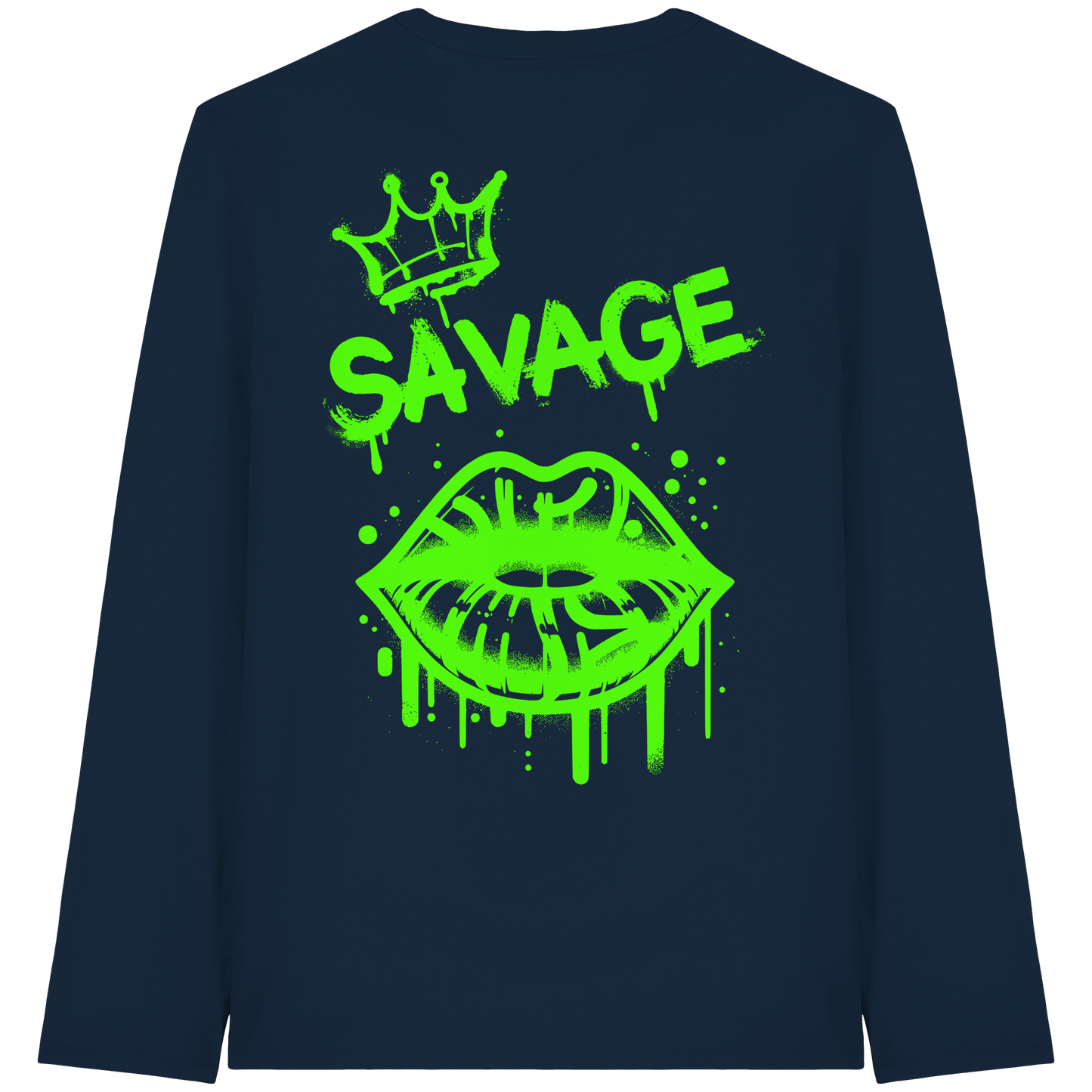 Kiss of Attitude - Organic Longsleeve