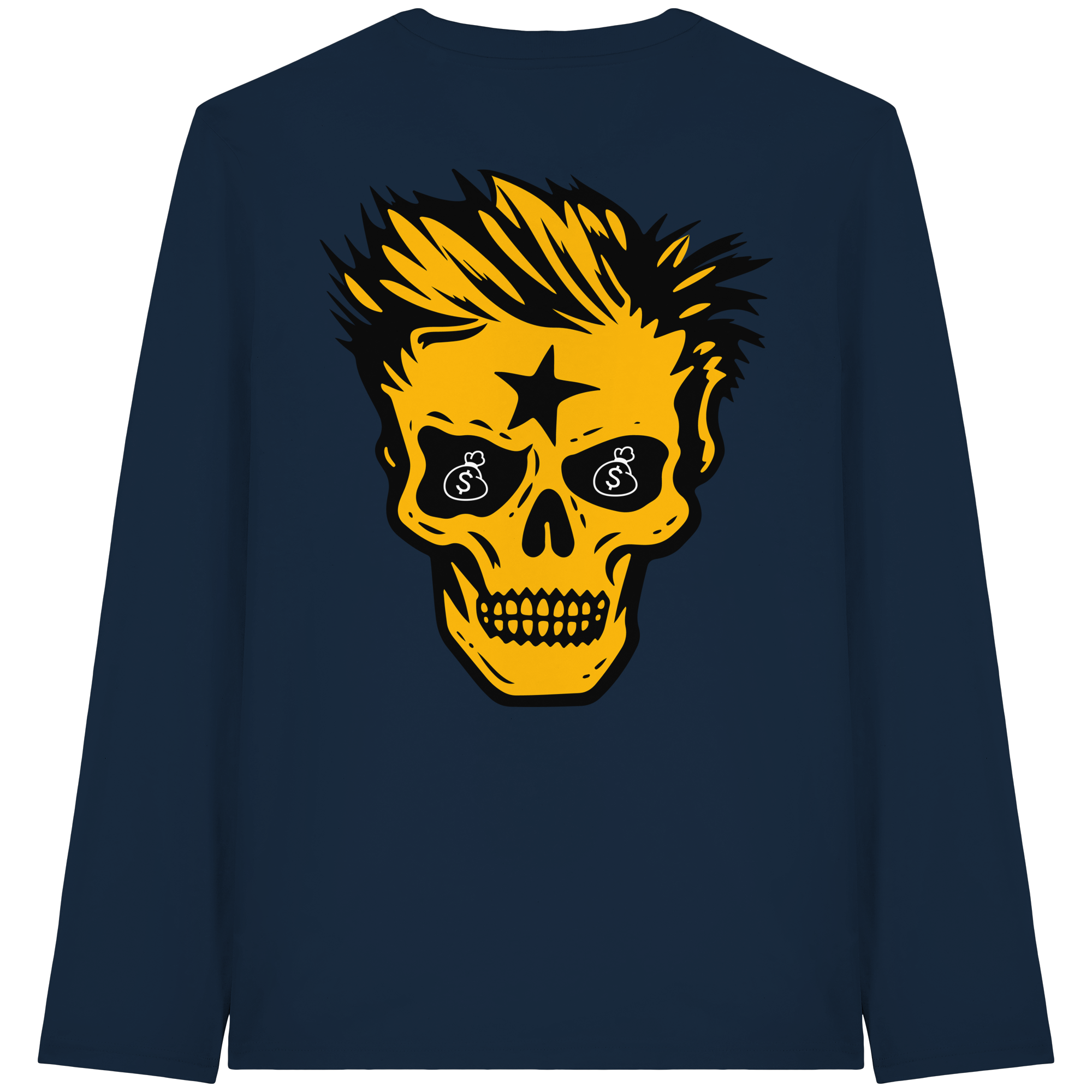 Golden Skull - Organic Longsleeve