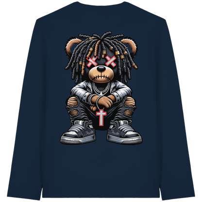 Bad Ass Teddy - Organic Longsleeve