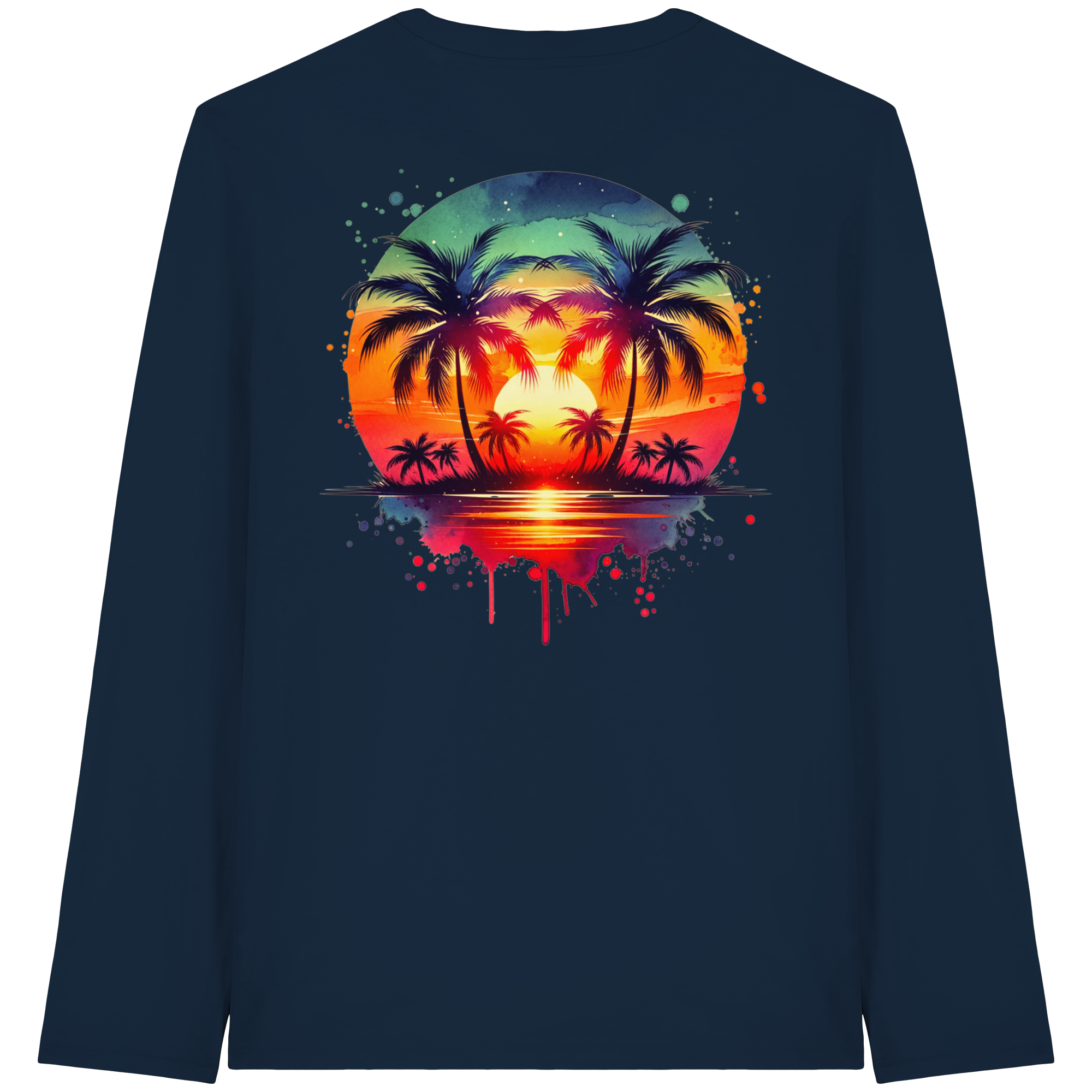 Tropical Sunset - Organic Longsleeve
