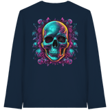 Crâne Galactique - T-shirt à manches longues bio