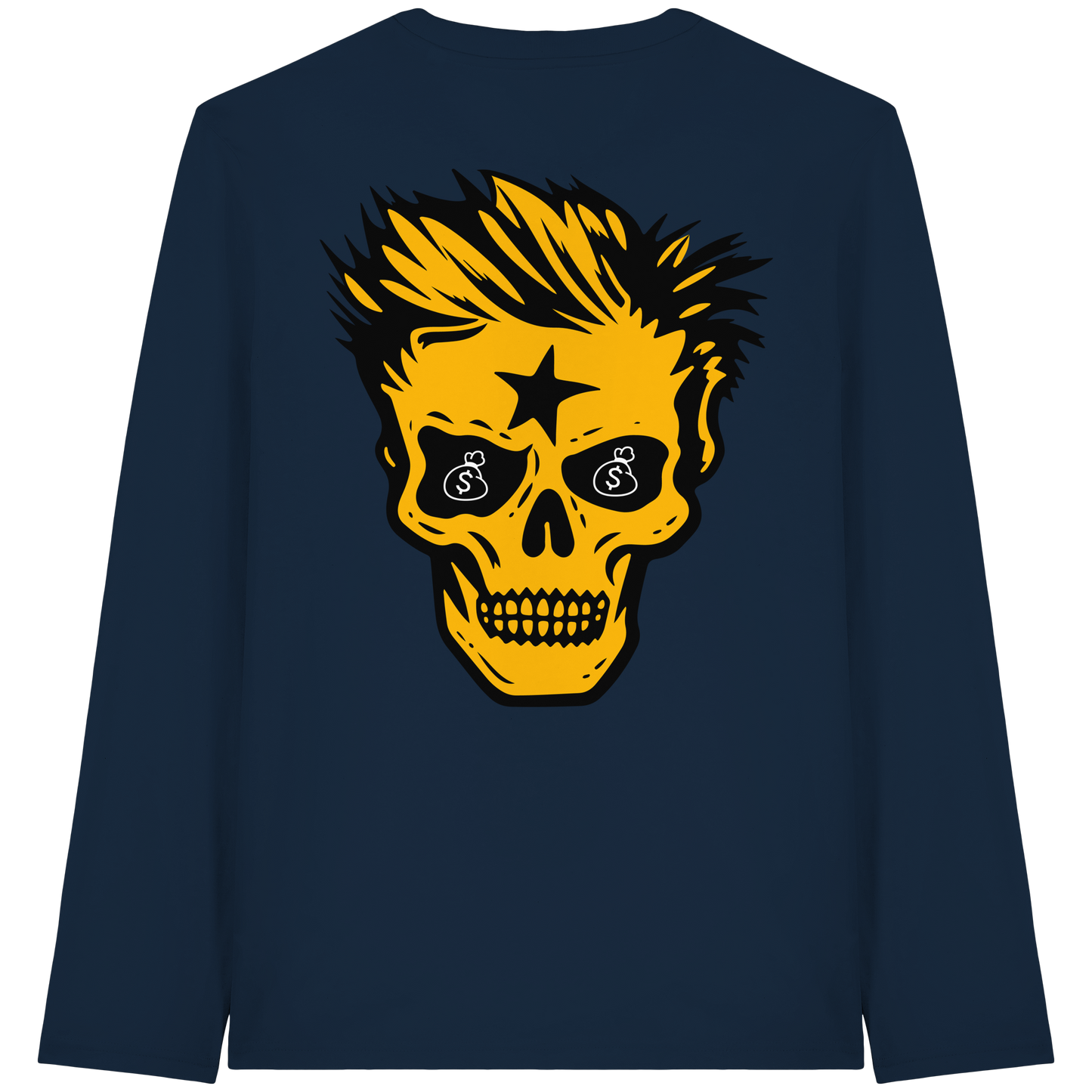 Golden Skull Dreams - Organic Longsleeve