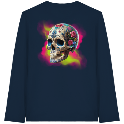 Floral Skull - Organic Longsleeve