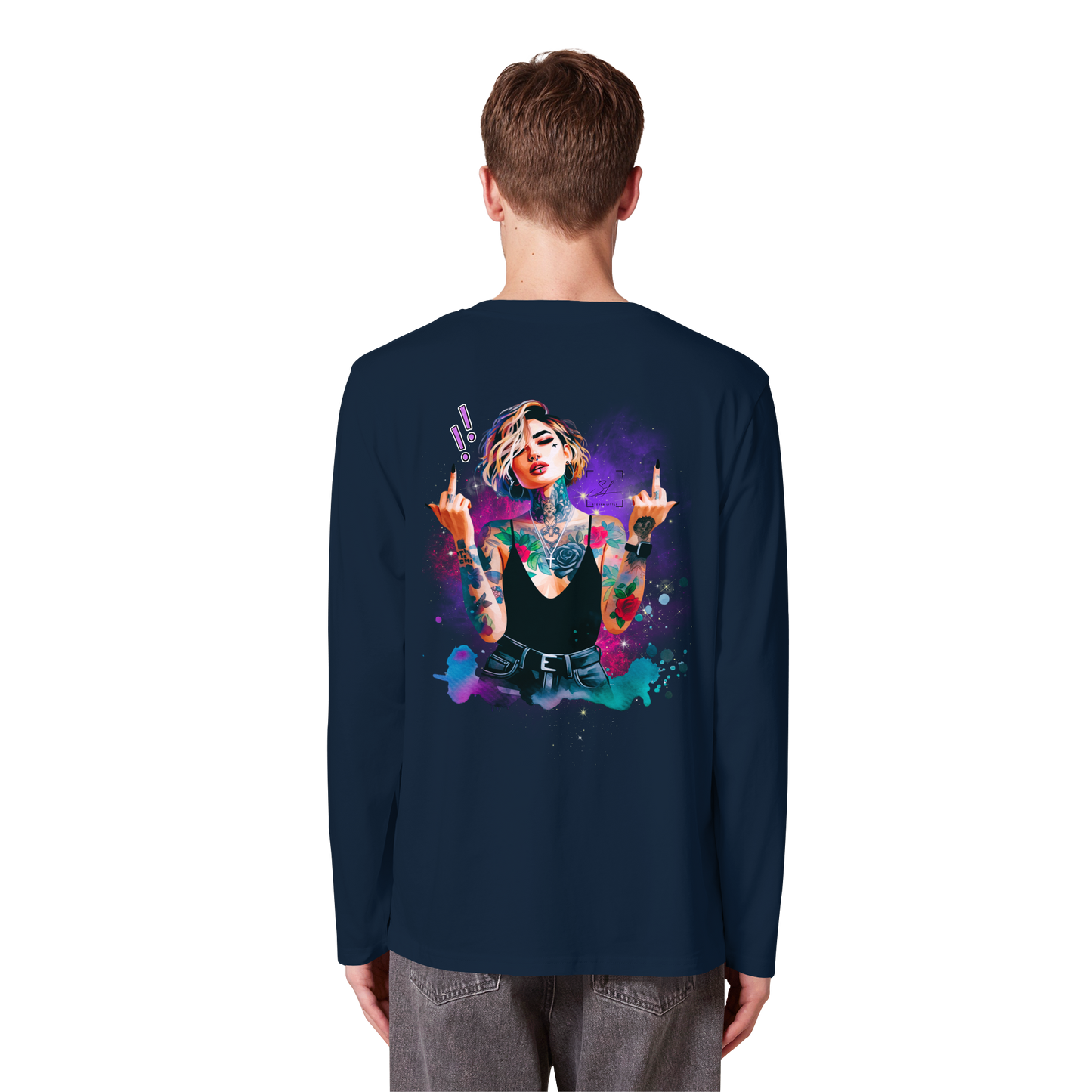 Rebel Rose - Organic Longsleeve