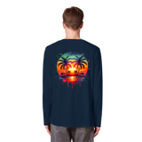 Tropical Sunset - Organic Longsleeve