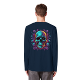 Crâne Galactique - T-shirt à manches longues bio