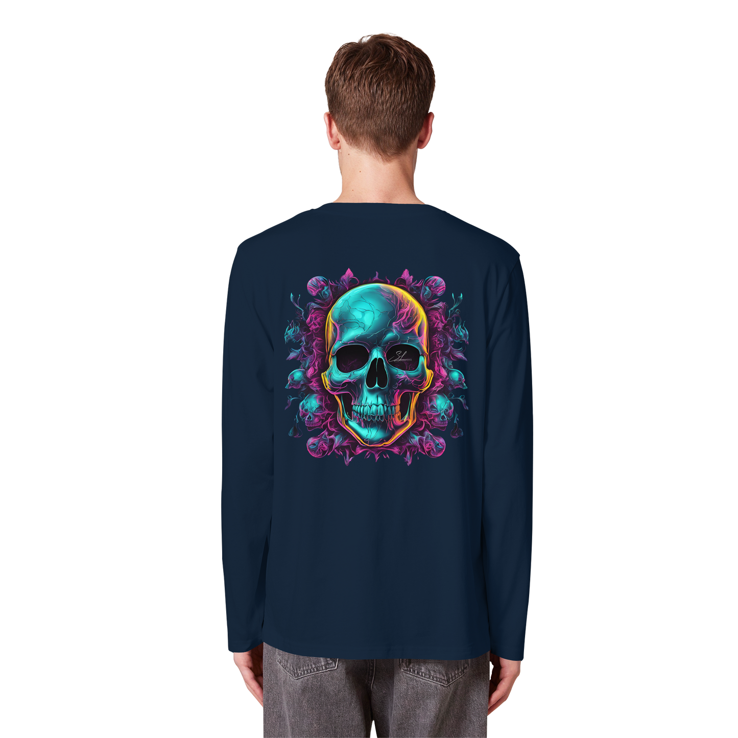 Galactic Skull - Organic Longsleeve