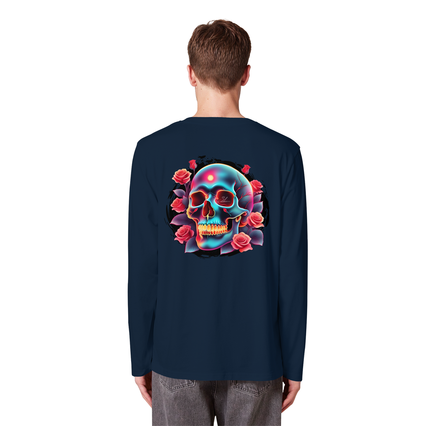Glow Skull - Organic Longsleeve