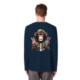 Jungle Ink Monkey - Organic Longsleeve